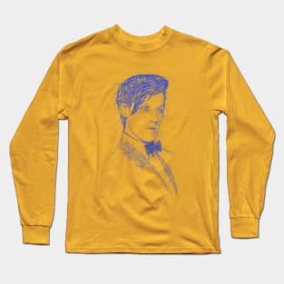 THE DOCTOR IN BLUE Long Sleeve T-Shirt